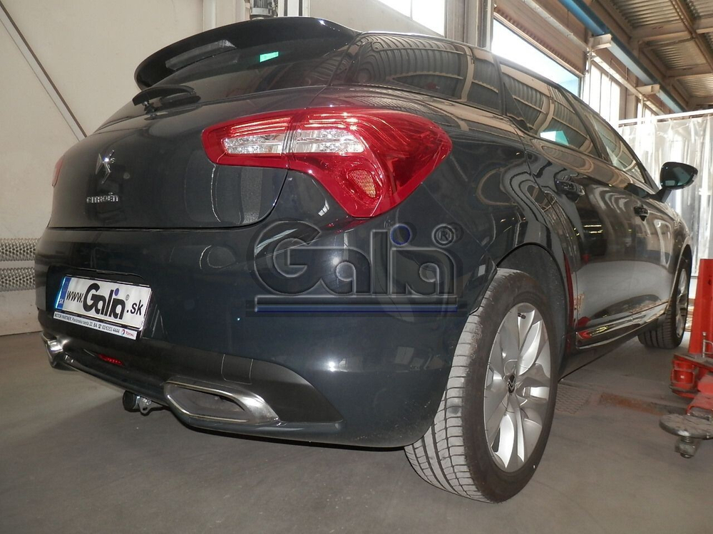 Фаркоп оцинкованный Galia C067A для Citroen DS5 2011-(паспорт и сертификат в комплекте)(без электрики)
