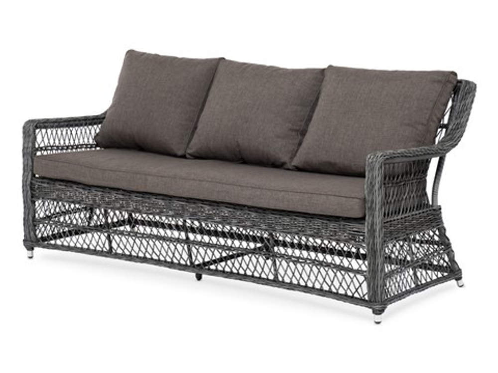 Диван 3х-местный Гранд Латте, графит Арт.: YH-C3881W graphite