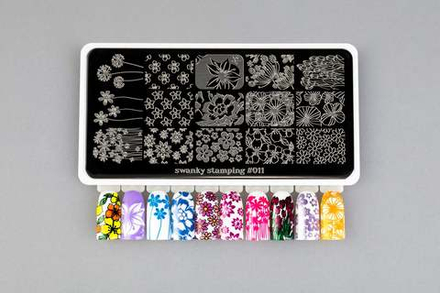 Пластина Swanky Stamping 011
