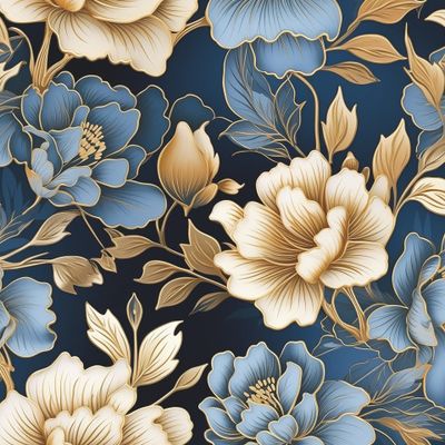 Золотые цветы