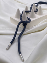 Шнур темно-синий 1,47 м