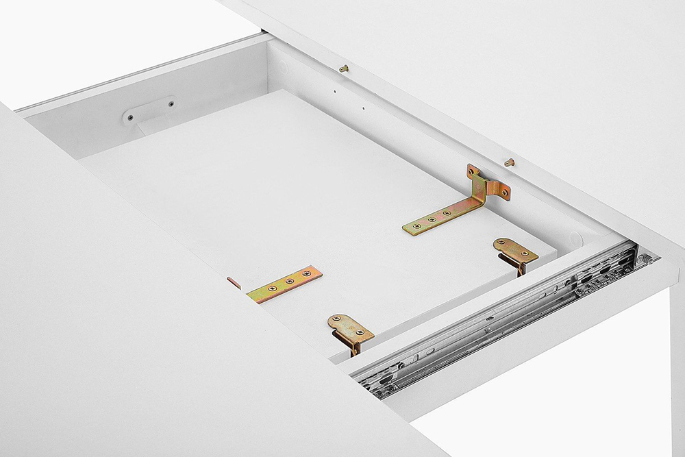 Стол кухонный обеденный раздвижной Сарбия/Серый, Аврора, 120х75х75,5 см АКВИЛОН