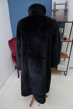 Шуба длинная из искуственного меха 52-54 размер