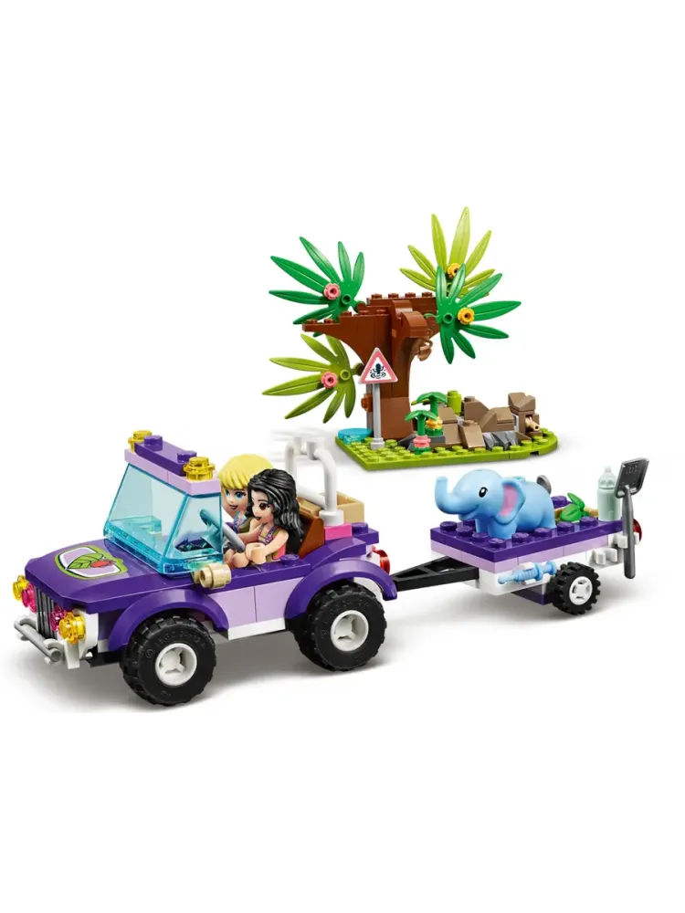 Конструктор Friends 41421 Джунгли: спасение слонёнка