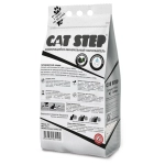 Наполнитель комкующийся минеральный Cat Step Compact White Carbon, 5л