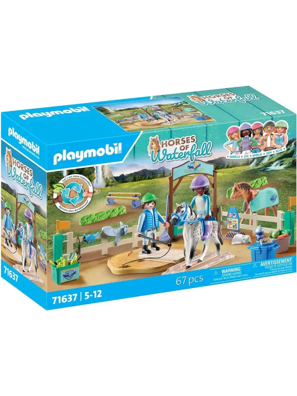 Набор Современная школа верховой езды Playmobil 71637