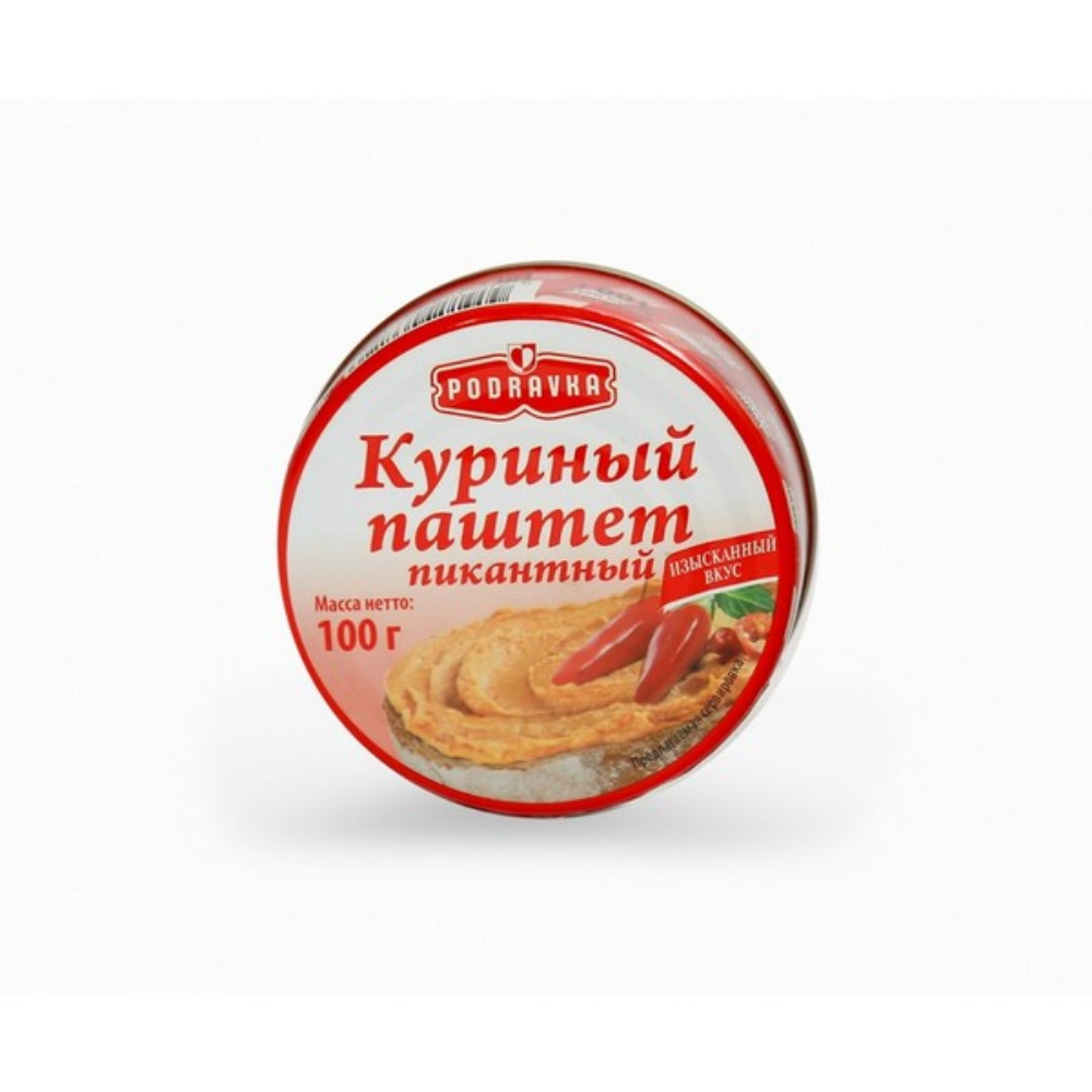 Паштет Podravka куриный пикантный 100 гр