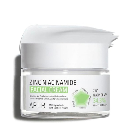 APLB Zinc Niacinamide Facial Cream крем для лица с цинком и ниацинамидом