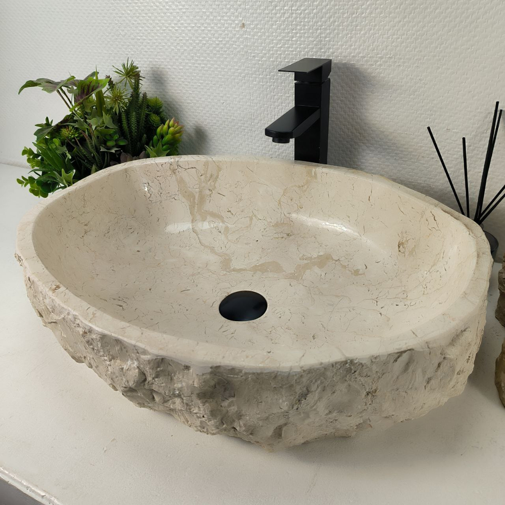 Раковина из мрамора Erozy Cream EM-64953 58*45*15 0880