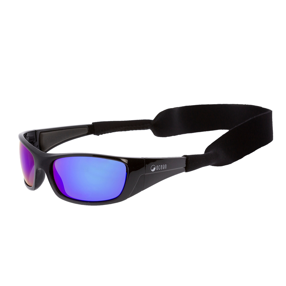 Спортивные очки OCEAN Bermuda Black / Revo Blue Polarized lenses