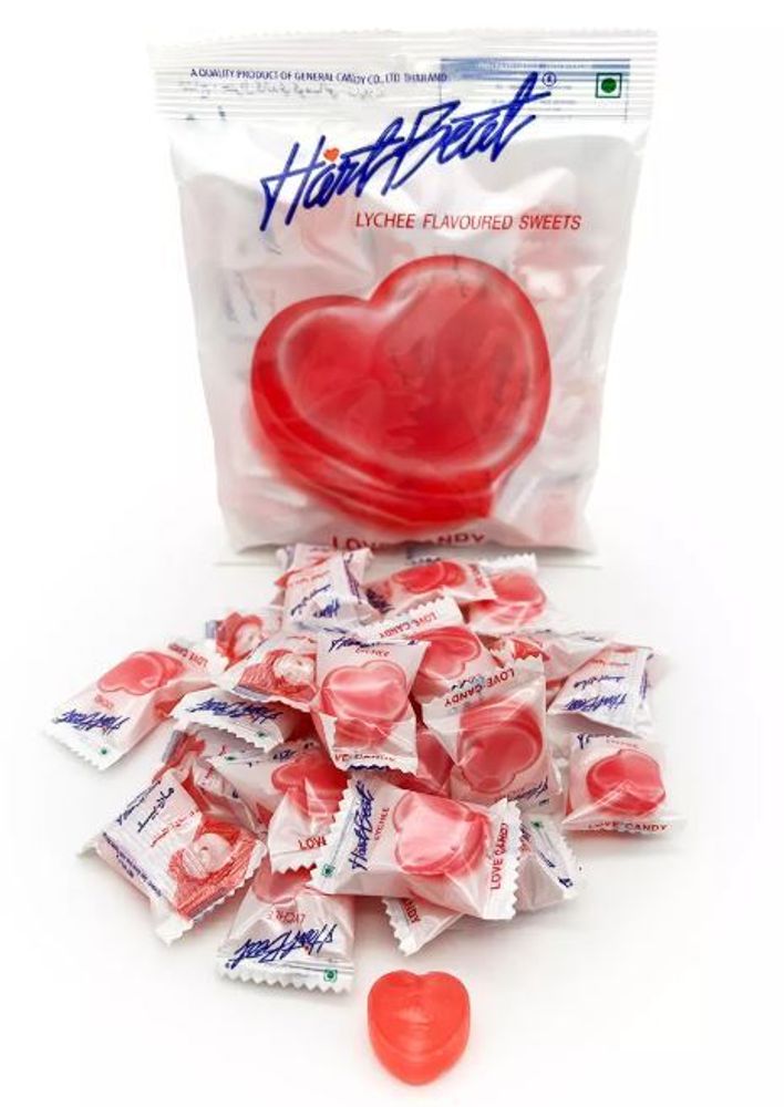 Конфеты карамельные Hartbeat Love Candy 150 гр