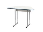 Стол трапеция 1-местный ученический регулируемый