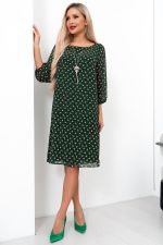 Платье Энджи (зеленый)-52р-р Р11-2015/2 Nikol