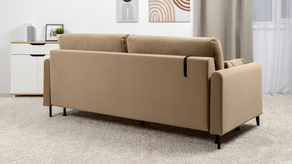 Барселона диван-кровать (бежевый)