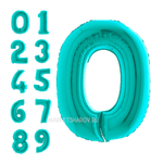 Шар Цифра Тиффани (Мятная)