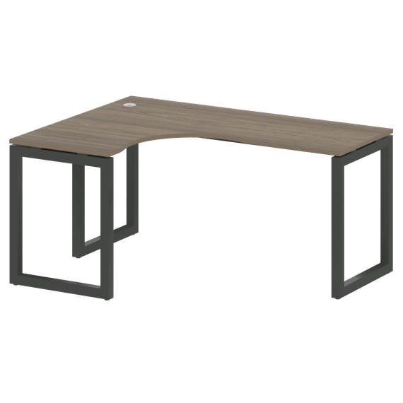 Метал Систем Куатро Стол криволинейный левый на О-образном м/к 50БО.СА-4 (L)