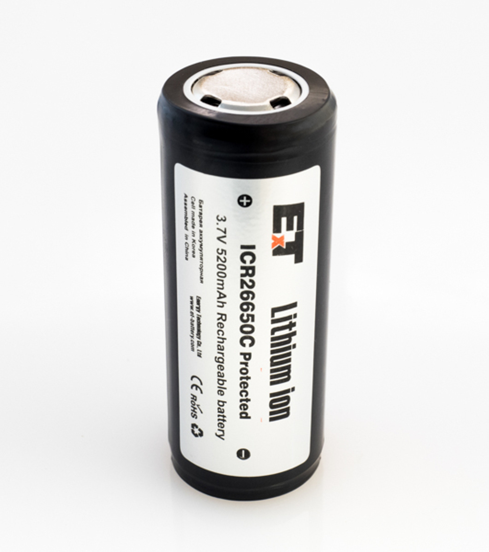 Аккумулятор ET ICR26650C Protected