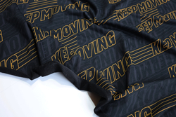 KEEP MOVING - Футер 3х-нитка ПЕТЛЯ, компакт пенье (1420 Маша)