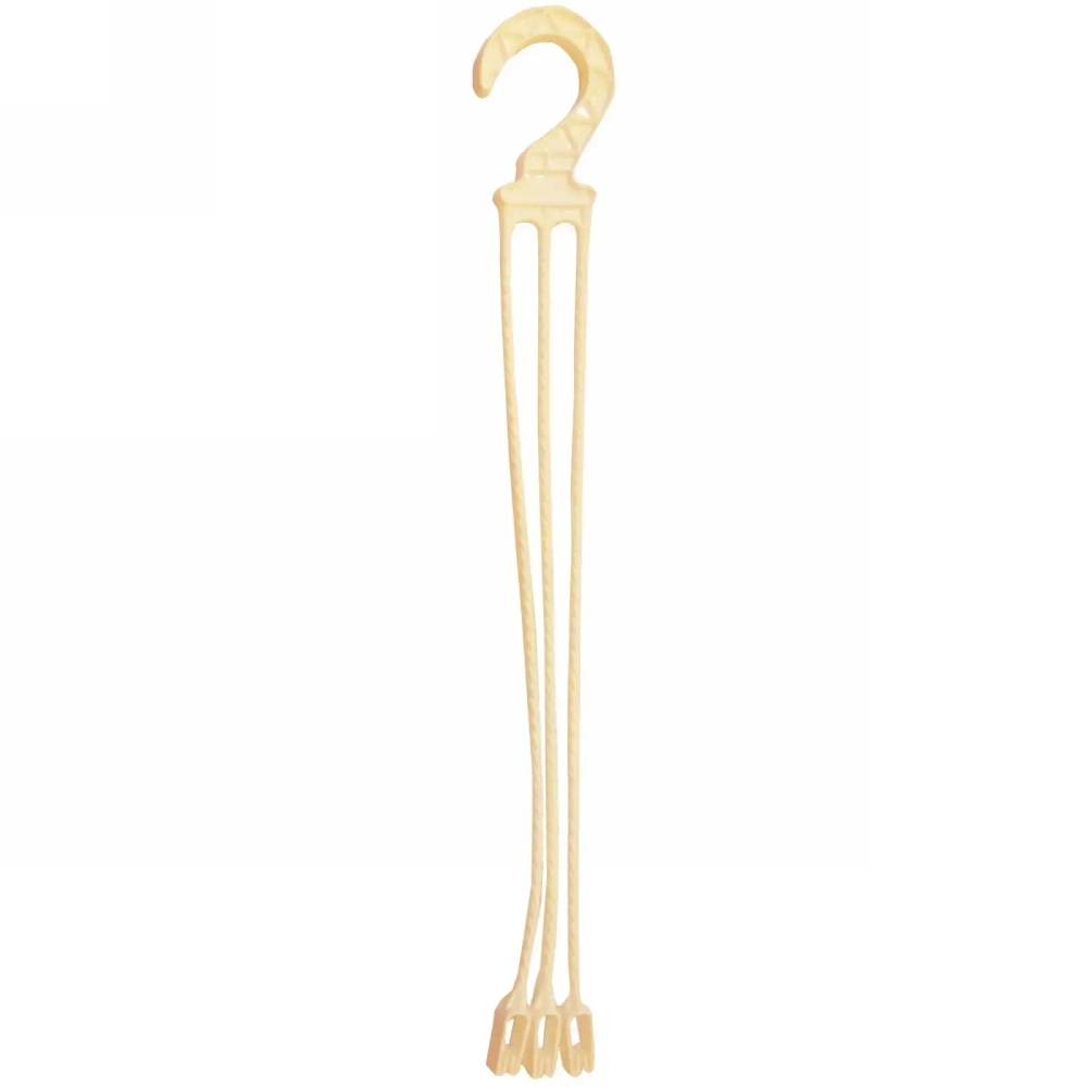 Подвес для кашпо пластиковый «Мальва» кремовый