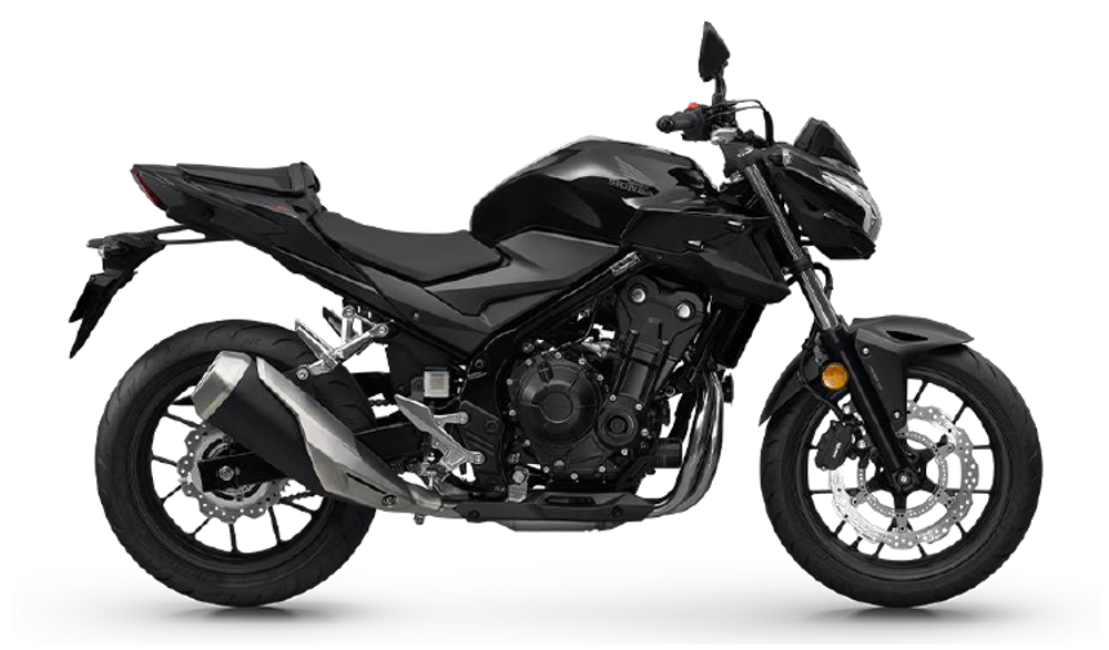 Мотоцикл Honda CB400F черный