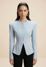 Жакет с потайной застежкой