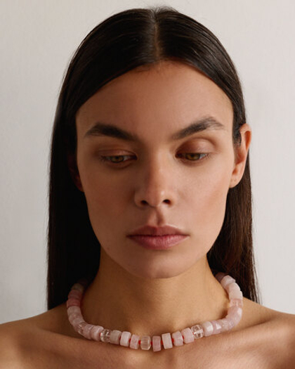 PONCHIK из розового кварца