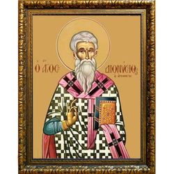 Дионисий Ареопагит Апостол от 70-ти, Афинский, епископ. Икона на холсте.
