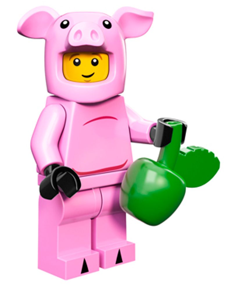Минифигурка LEGO  71007 -14 Костюм свиньи