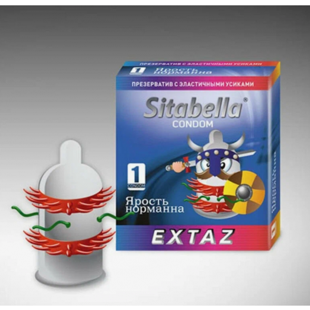 Насадка стимулирующая Sitabella Extender "Ярость норманна"