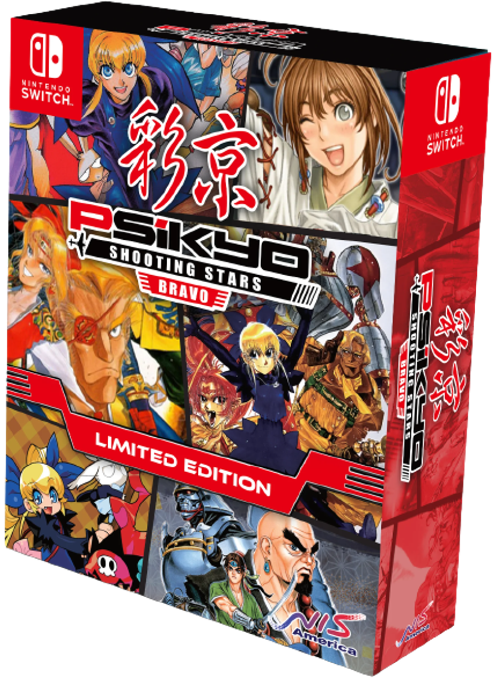 Картридж Psikyo Shooting Stars Bravo Limited Edition (Nintendo Switch)