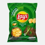 Чипсы Lays Зелёный лук 70г