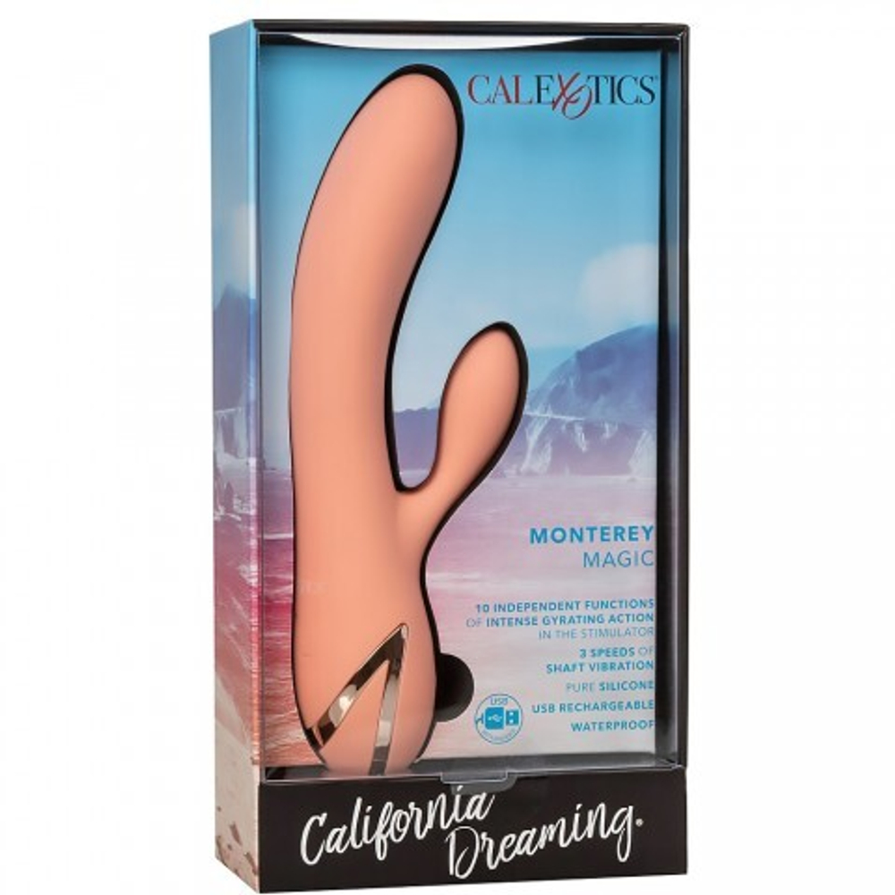 Вибромассажер-кролик CalExotics California Dreaming Monterey Magic (12.75 x 3.75 см)