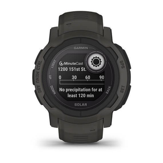 Умные часы Garmin Instinct 2 Solar черный