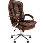 Офисное кресло CHAIRMAN 795, натуральная кожа/экокожа