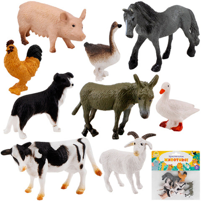 Набор животных Levatoys MK2205-13 Домашние в пак.