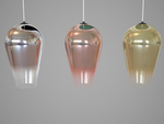 Pendant design lamp  FADE by Tom Dixon (Bronze)
