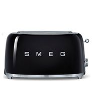 Smeg Тостер на 4 тоста, черный