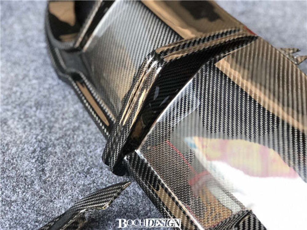 Карбоновый диффузор для AUDI RS5 B9 2017 - 2019 Ауди обвес