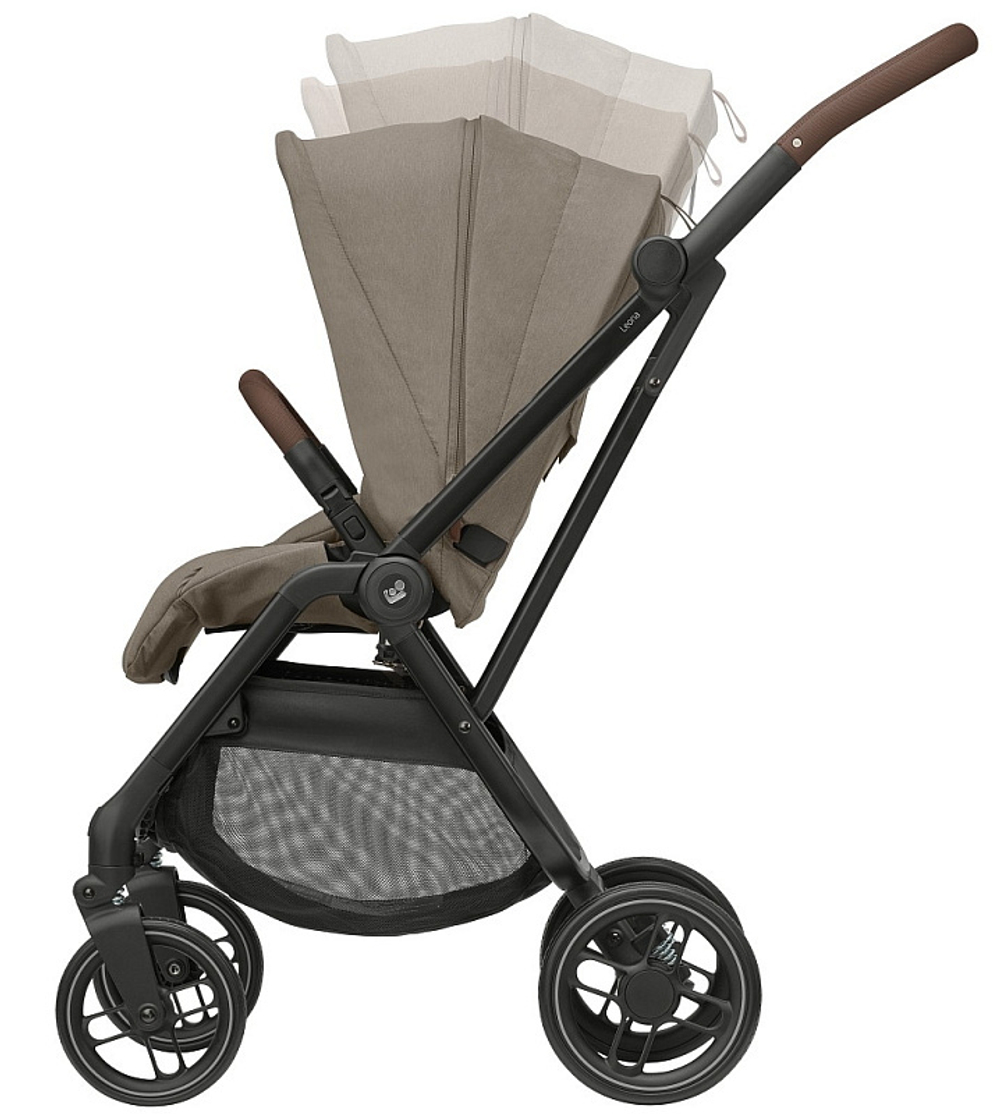 Детская прогулочная коляска Maxi-Cosi Leona2 большие колеса 1204470110 Twillic Truffle трюфель (беж)