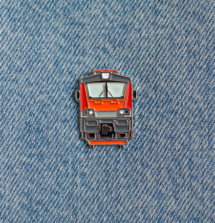 Значок электровоз магистральный ЭП20 Олимп, 2ЭС5 Скиф