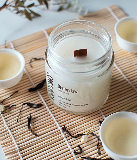 №52 Цветущие сады Англии, ароматическая свеча Hygge, Nomkamo