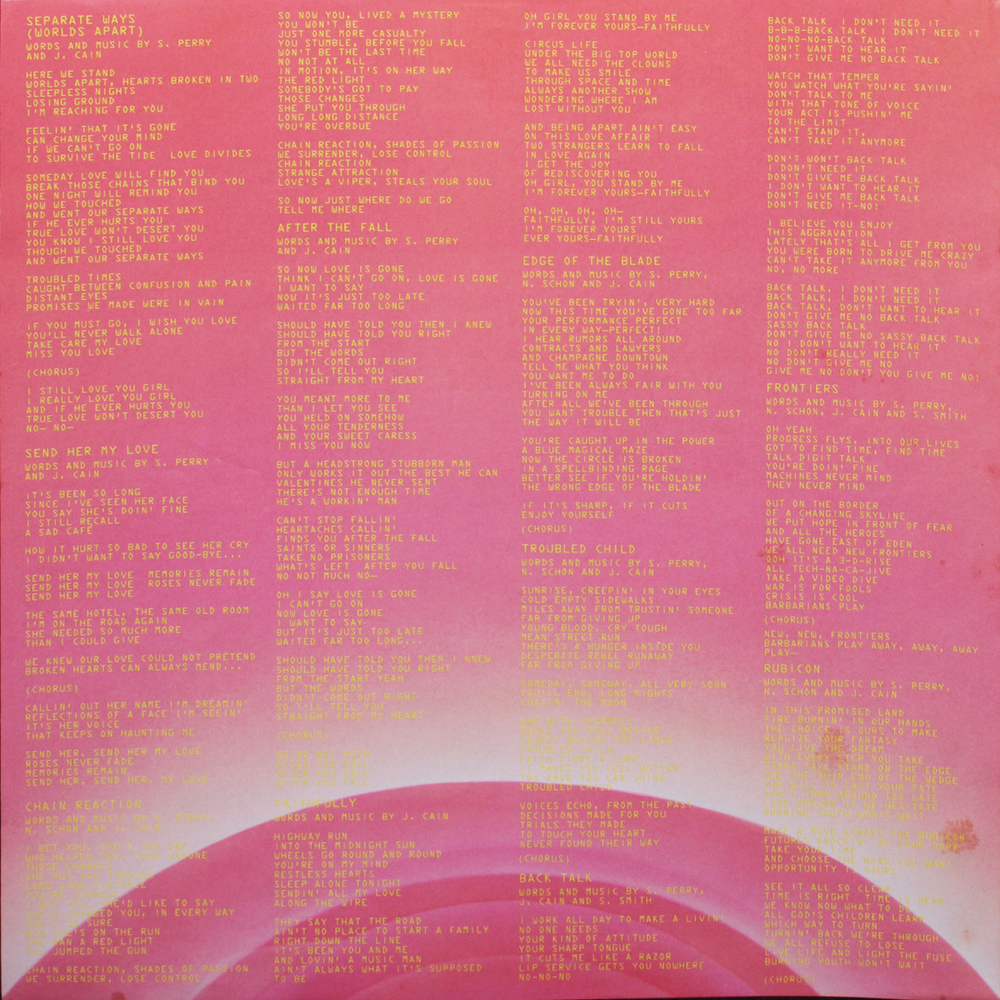 Journey / Frontiers (LP)