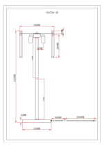 Торшер Moderli V10758-4F Levi