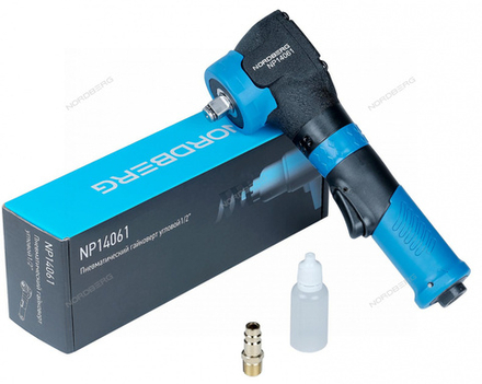 Пневмогайковерт угловой, ударный 1/2", 500 Нм NORDBERG NP14061
