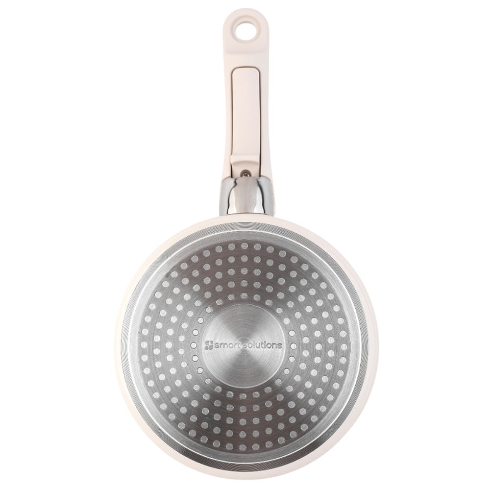 Набор посуды для приготовления со съемной ручкой Smart Ceramic, 7 предметов, цвета топленого молока