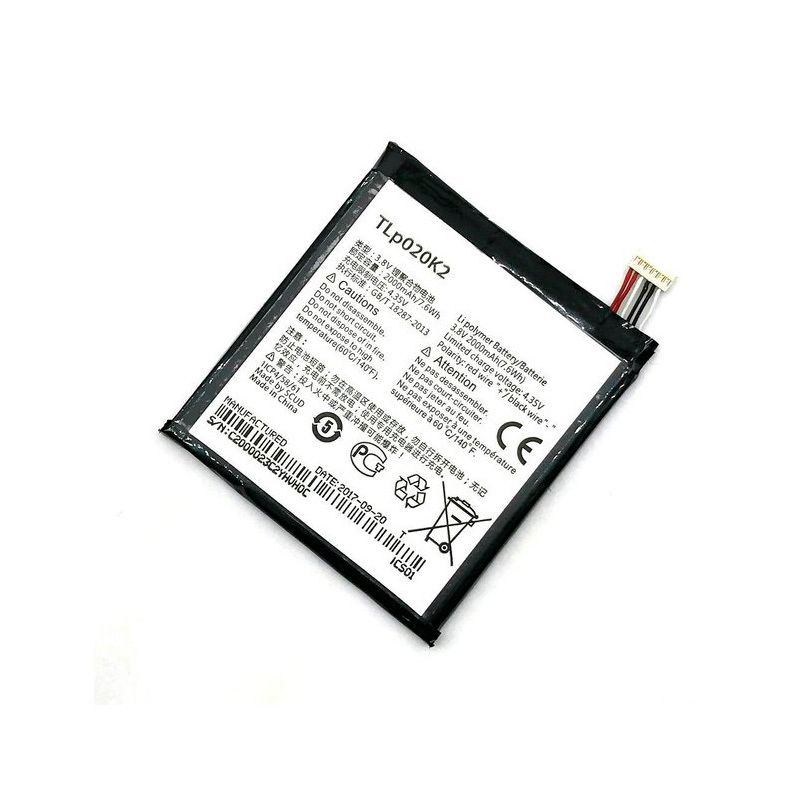 Аккумулятор для Alcatel One Touch 6039 TLp020K2 ( OT-6039Y )