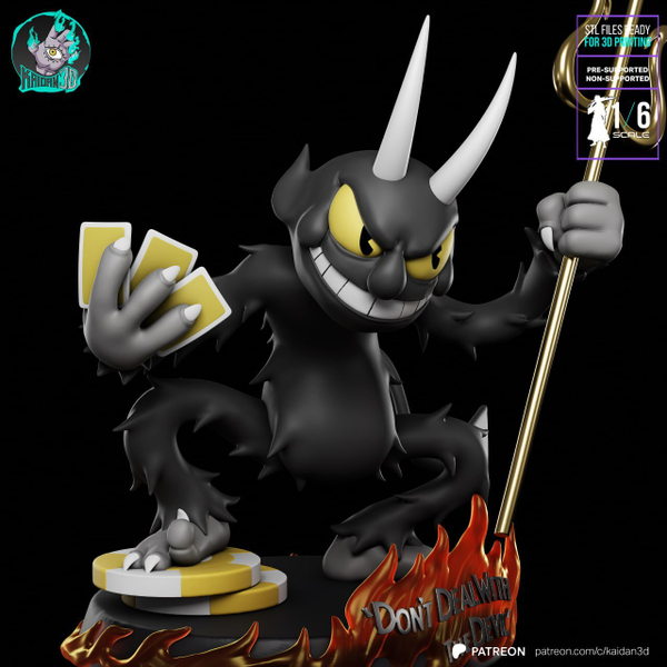 Дьявол Фигурка The Devil Cuphead