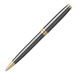 Шариковая ручка Parker Sonnet Grey Core GT Mblack в подарочной коробке