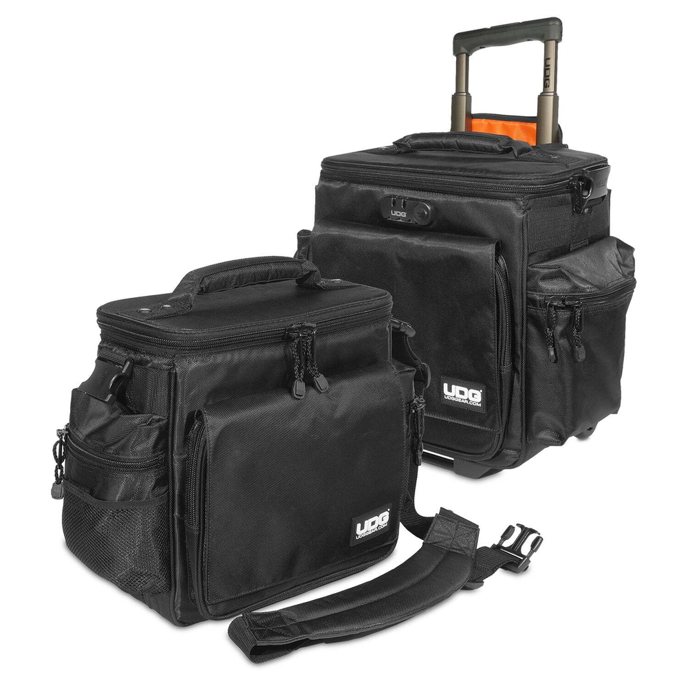 Сумка UDG Ultimate SlingBag Trolley Set DeLuxe MK2 Black/Orange