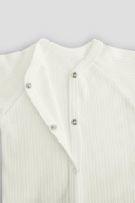 Комбинезон с открытыми ножками, Молочный